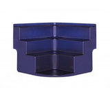 FunDisplay Corner Step Shelf for Vitamins, Medications & Spices